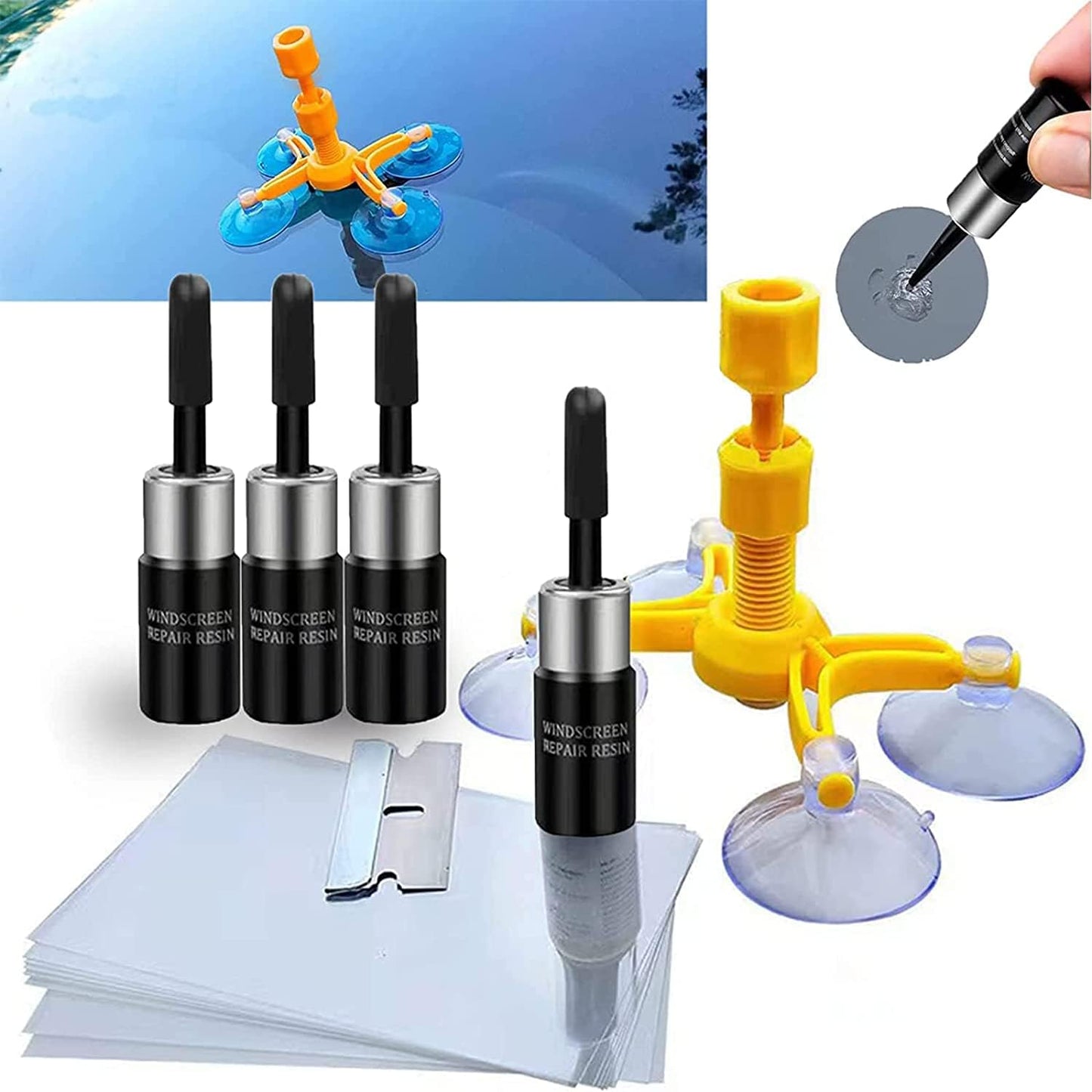 GLASS REPAIR KIT (BUY 1 GET 1 FREE)